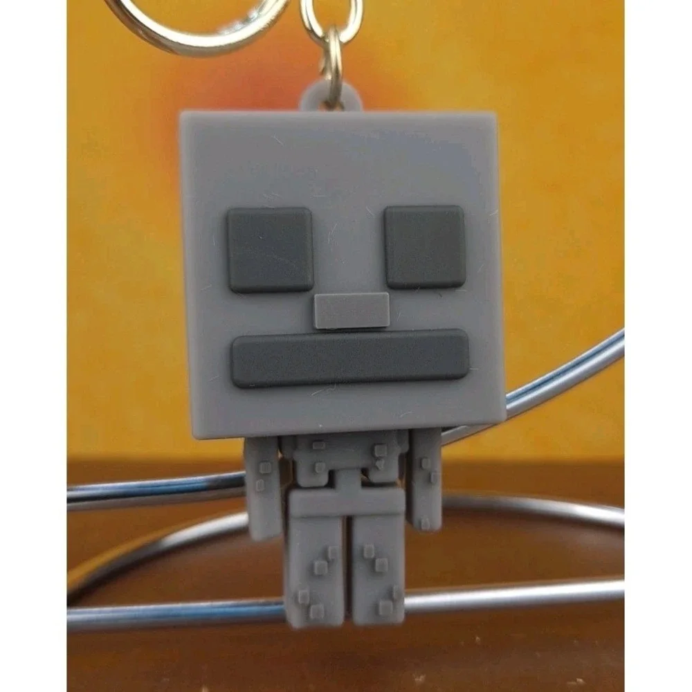 Minecraft Technoblade Style 3D PVC‎ Keychain Backpack Wristlet